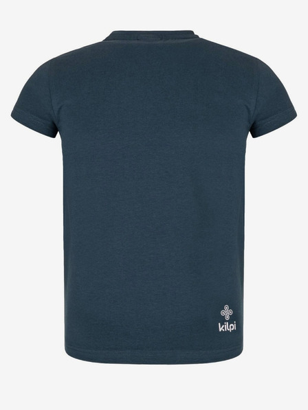 Kilpi Dunkelblaues Baumwoll-T-Shirt für Mädchen Kilpi ALBION-JG