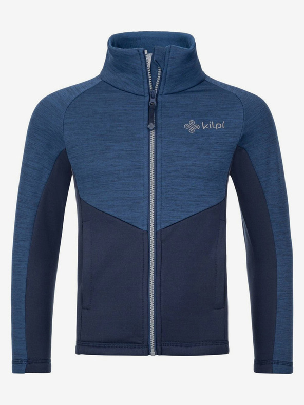 Kilpi Dunkelblauer Kinder-Funktions-Kapuzenpullover ohne Kapuze Kilpi TOMMS