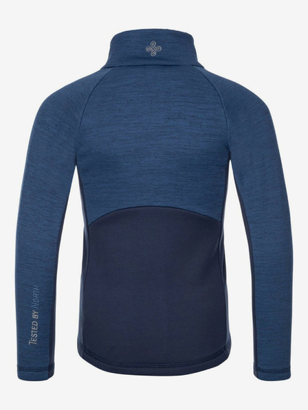 Kilpi Dunkelblauer Kinder-Funktions-Kapuzenpullover ohne Kapuze Kilpi TOMMS
