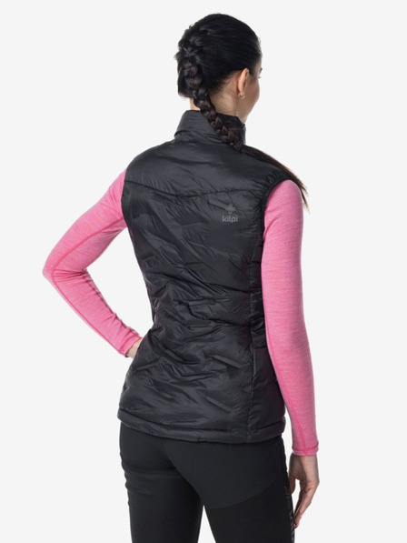 Kilpi Schwarze Steppweste für Damen Kilpi NAI
