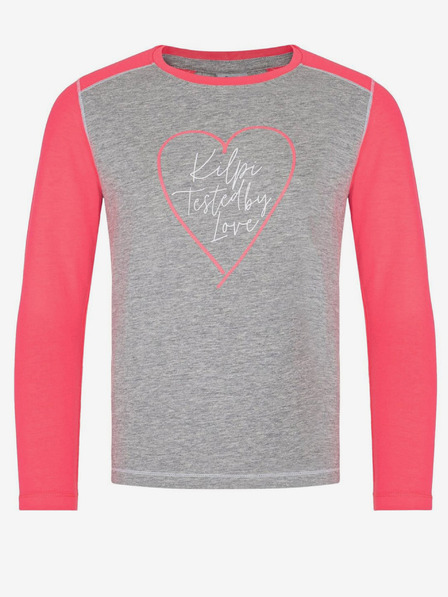 Kilpi Hellgraues Langarm-T-Shirt für Mädchen Kilpi SONIER