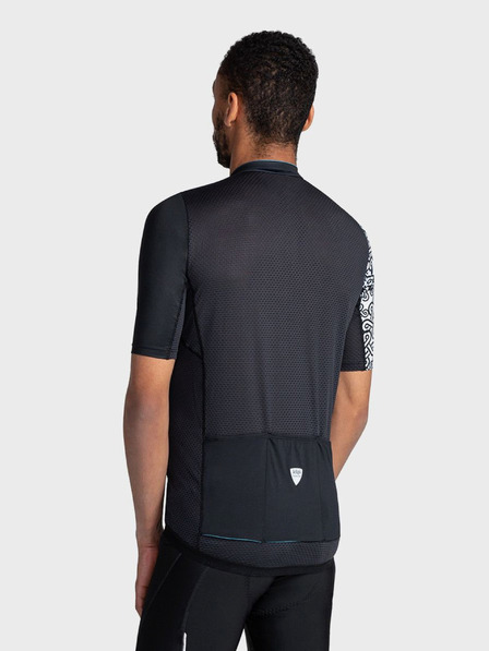 Kilpi Schwarzes Herren-Sport-T-Shirt mit Reißverschluss Kilpi PICARD