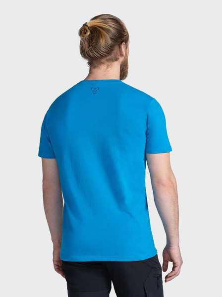 Kilpi Blau bedrucktes Herren-T-Shirt Kilpi CHOOSE