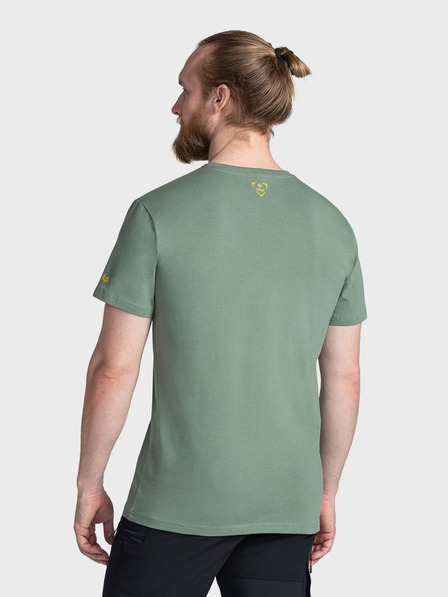 Kilpi Grünes bedrucktes Herren-T-Shirt Kilpi CHOOSE