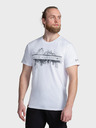 Kilpi Weißes bedrucktes Herren-T-Shirt Kilpi CHOOSE