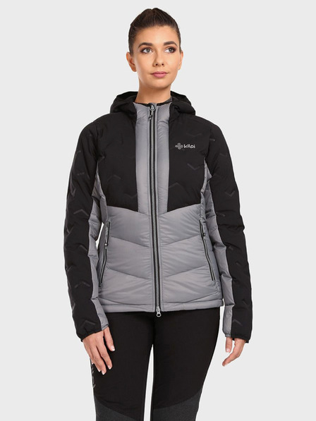 Kilpi Schwarz-graue Damen-Winter-Steppjacke Kilpi TEVERY