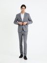 Celio Graue formelle Herrenhose Celio Foaalto