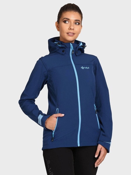 Kilpi Dunkelblaue Damen Kilpi RAVIA Softshell-Jacke