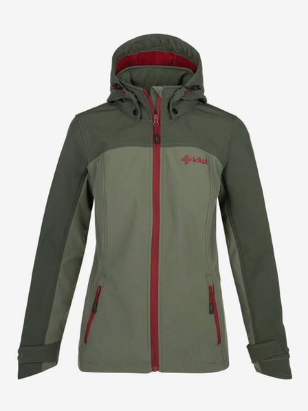 Kilpi Khakifarbene Softshell-Jacke für Frauen Kilpi RAVIA