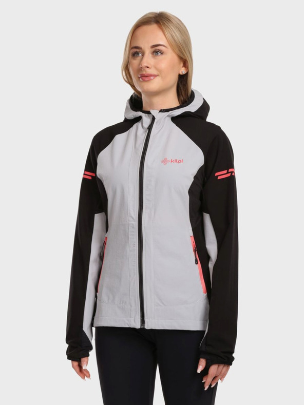 Kilpi Schwarz-graue Damen-Sportjacke Kilpi BALEO