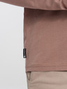 Ombre Clothing Braunes Herren-T-Shirt Ombre Clothing
