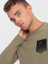 Ombre Clothing Khaki Herrenhemd Ombre Kleidung