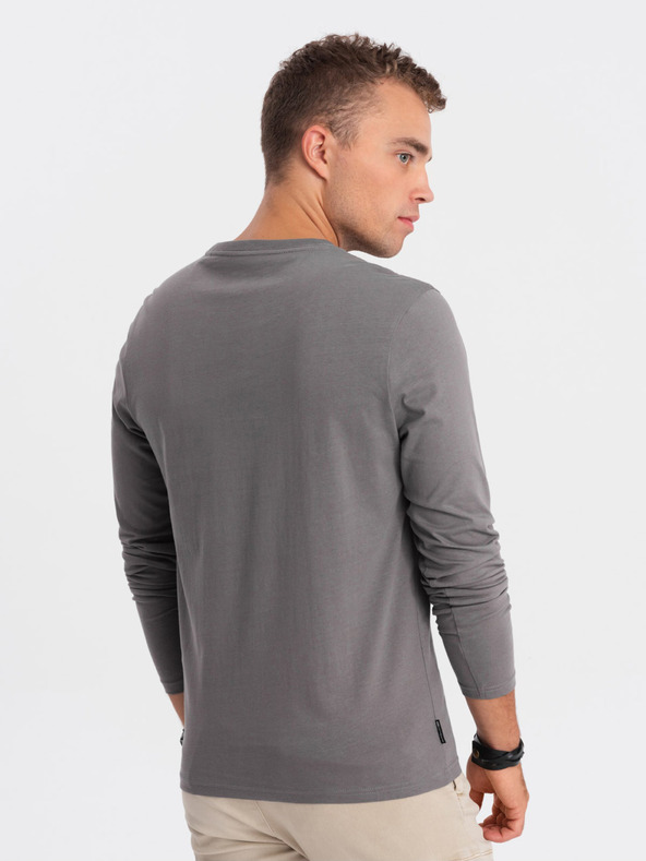 Ombre Clothing Grau Herren T-Shirt Ombre Kleidung