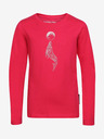 ALPINE PRO Dunkelrosa Mädchen T-Shirt ALPINE PRO Olero