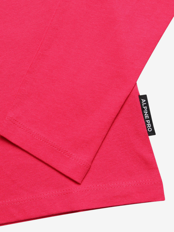 ALPINE PRO Dunkelrosa Mädchen T-Shirt ALPINE PRO Olero
