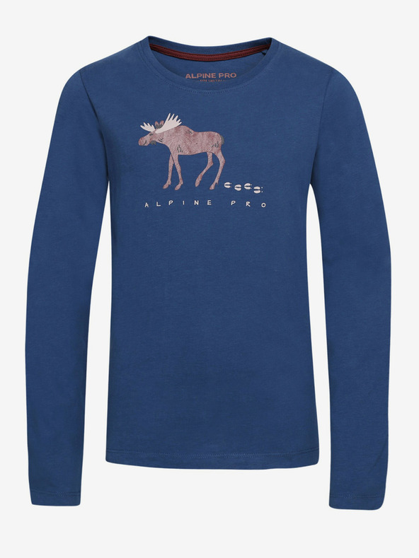 ALPINE PRO ALPINE PRO KSEVO Blaues Kinder T-Shirt