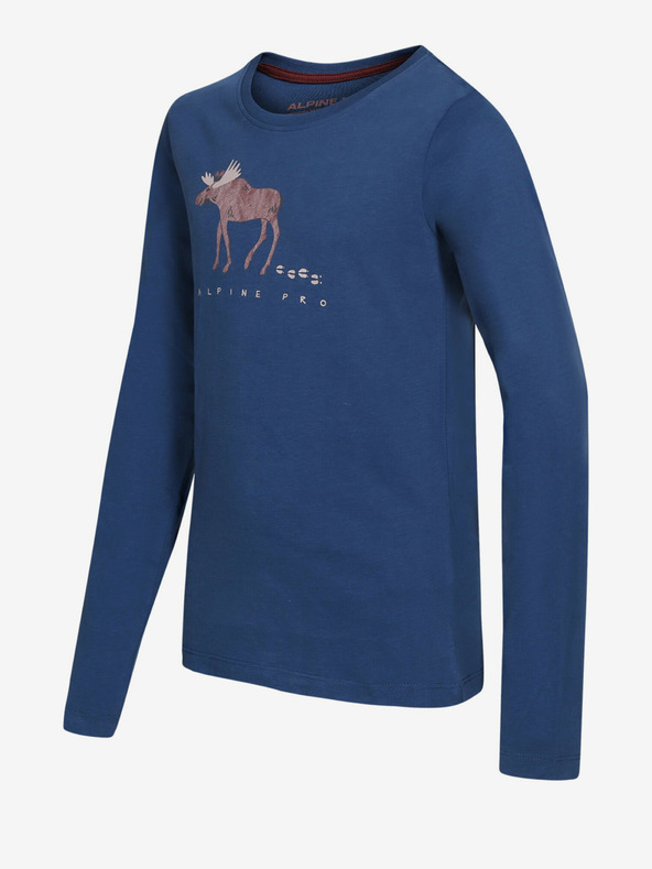 ALPINE PRO ALPINE PRO KSEVO Blaues Kinder T-Shirt