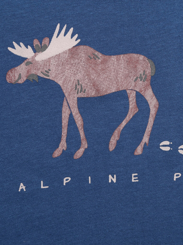 ALPINE PRO ALPINE PRO KSEVO Blaues Kinder T-Shirt