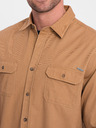 Ombre Clothing Braunes Herrenhemd Ombre Clothing