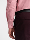 Ombre Clothing Rosa Herrenhemd Ombre Clothing