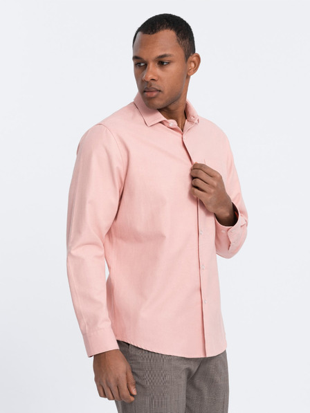 Ombre Clothing Hellrosa Herren Ombre Clothing Hemd