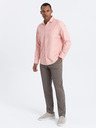 Ombre Clothing Hellrosa Herren Ombre Clothing Hemd