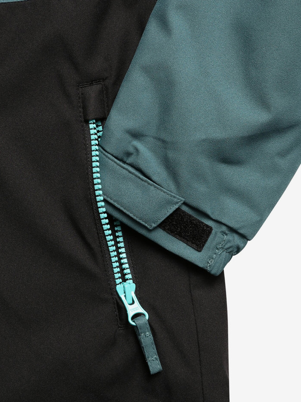 ALPINE PRO Graue Jungenjacke mit Sweatshirt ALPINE PRO Plega