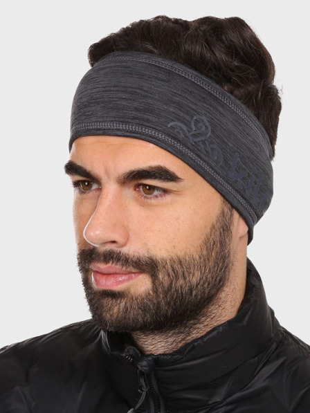 Kilpi Dunkelgraues Universal-Sportstirnband Kilpi HOHE-U