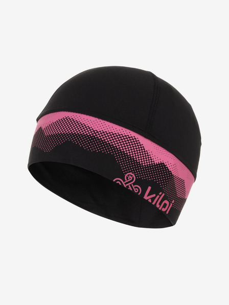 Kilpi Schwarze und rosa Laufmütze Kilpi TAIL-U