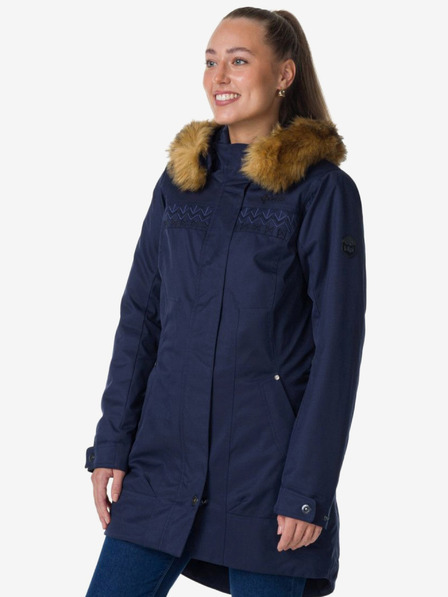 Kilpi Dunkelblauer Damen-Wintermantel Kilpi PERU-W