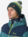 Kilpi Dunkelgrüne Herren-Winter-Strickmütze Kilpi SKAL-M