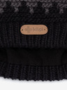 Kilpi Dunkelgrüne Herren-Winter-Strickmütze Kilpi SKAL-M