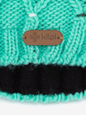 Kilpi Türkisfarbene Damen-Wintermütze Kilpi Crochy-W