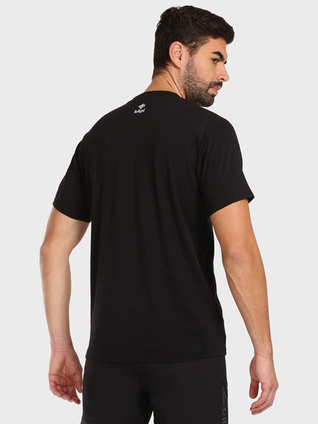 Kilpi Schwarzes T-Shirt für Männer aus Baumwolle Kilpi LTD TRITON-M