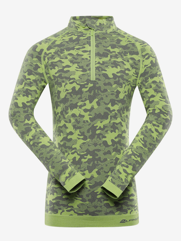 ALPINE PRO Grünes Jungen-Funktions-T-Shirt ALPINE PRO Seamo