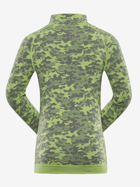 ALPINE PRO Grünes Jungen-Funktions-T-Shirt ALPINE PRO Seamo