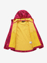 ALPINE PRO Dunkelrosa Mädchen-Softshell-Jacke ALPINE PRO Hooro