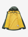 ALPINE PRO Dunkelgrüne Kinder-Softshell-Jacke ALPINE PRO Hooro