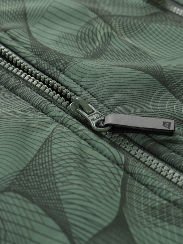 ALPINE PRO Dunkelgrüne Kinder-Softshell-Jacke ALPINE PRO Hooro