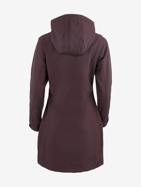 ALPINE PRO Brauner Damen-Softshell-Mantel ALPINE PRO Esera