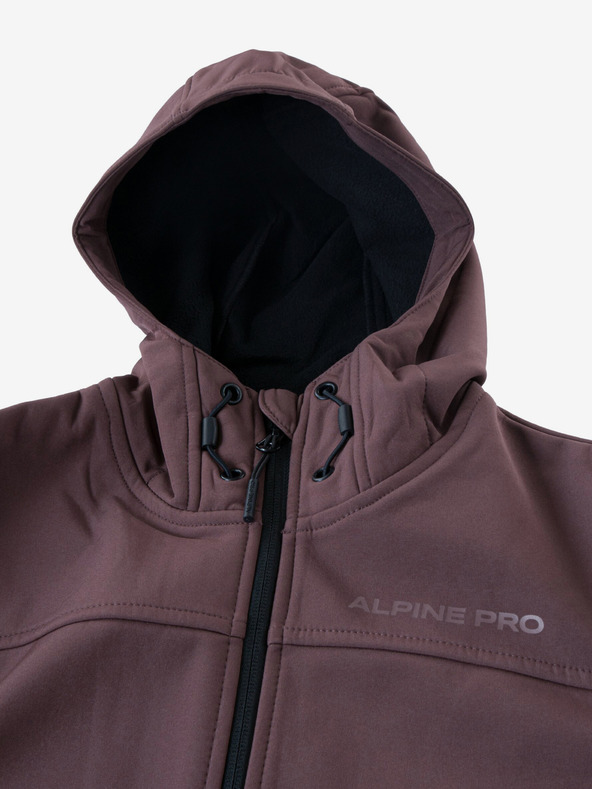 ALPINE PRO Brauner Damen-Softshell-Mantel ALPINE PRO Esera