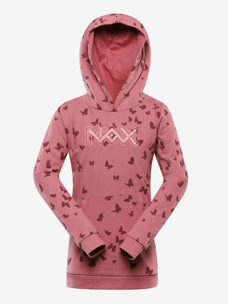 NAX Rosa Mädchen-Sweatshirt NAX Ziardo