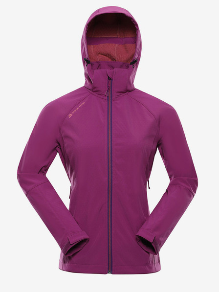 ALPINE PRO Lila Damen-Softshell-Jacke ALPINE PRO HOORA