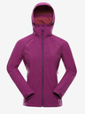 ALPINE PRO Lila Damen-Softshell-Jacke ALPINE PRO HOORA