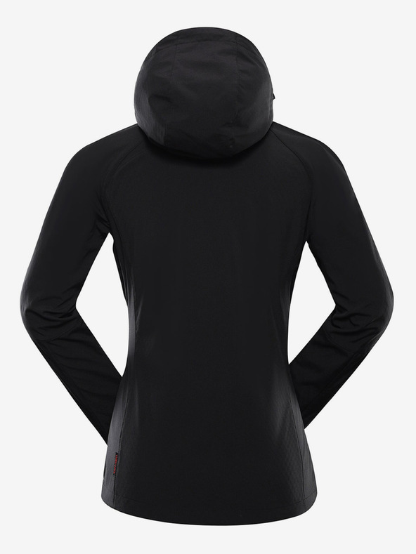 ALPINE PRO Schwarze Damen-Softshell-Jacke ALPINE PRO Hoora