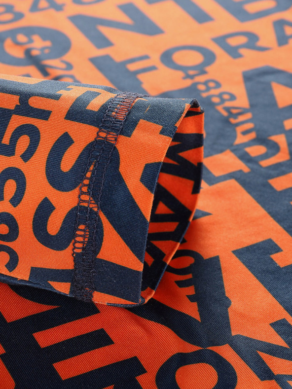 ALPINE PRO Orangefarbenes Herren-Funktions-T-Shirt ALPINE PRO Lous