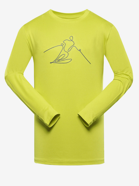 ALPINE PRO Gelbes Herren-Funktions-T-Shirt ALPINE PRO Lous