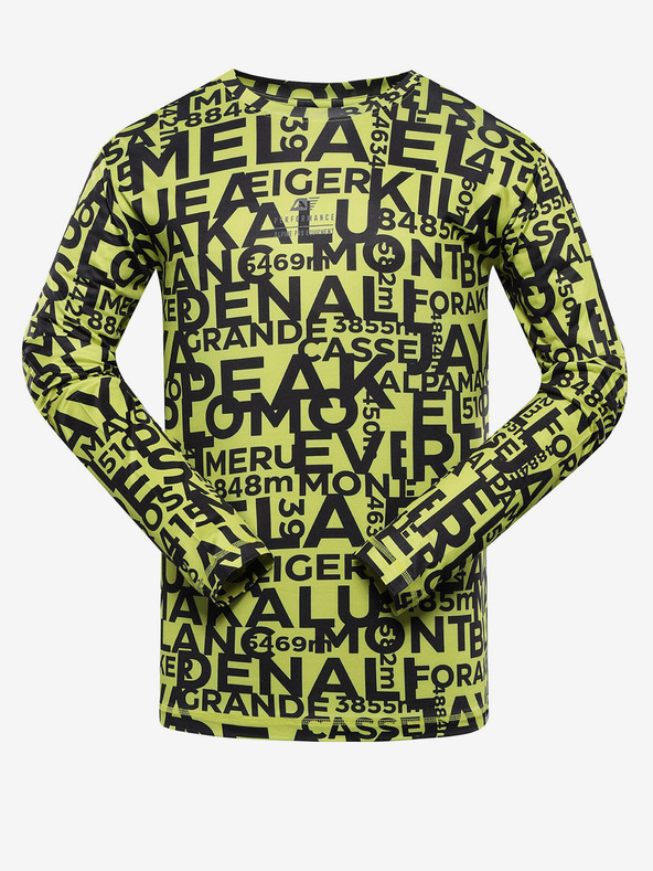ALPINE PRO Hellgrünes Herren-Funktions-T-Shirt ALPINE PRO Lous
