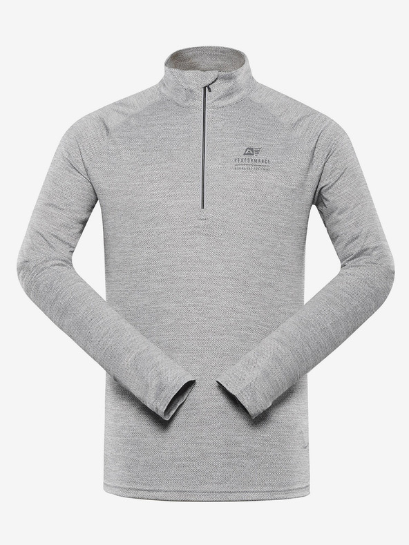 ALPINE PRO Hellgraues Herren-Shirt ALPINE PRO Wenp