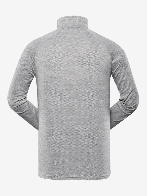 ALPINE PRO Hellgraues Herren-Shirt ALPINE PRO Wenp